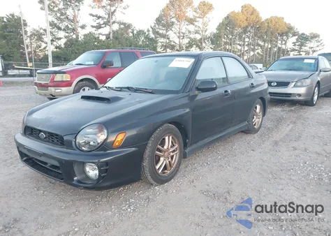 2002 Subaru Impreza Wrx from USA, damaged, VIN JF1GD29622G526894